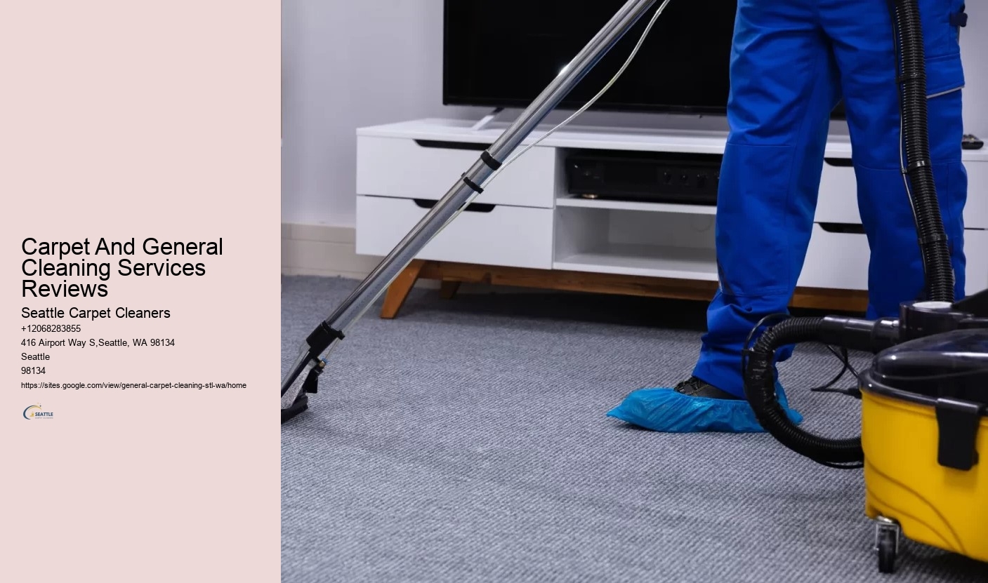 Carpet And General Cleaning Services Reviews