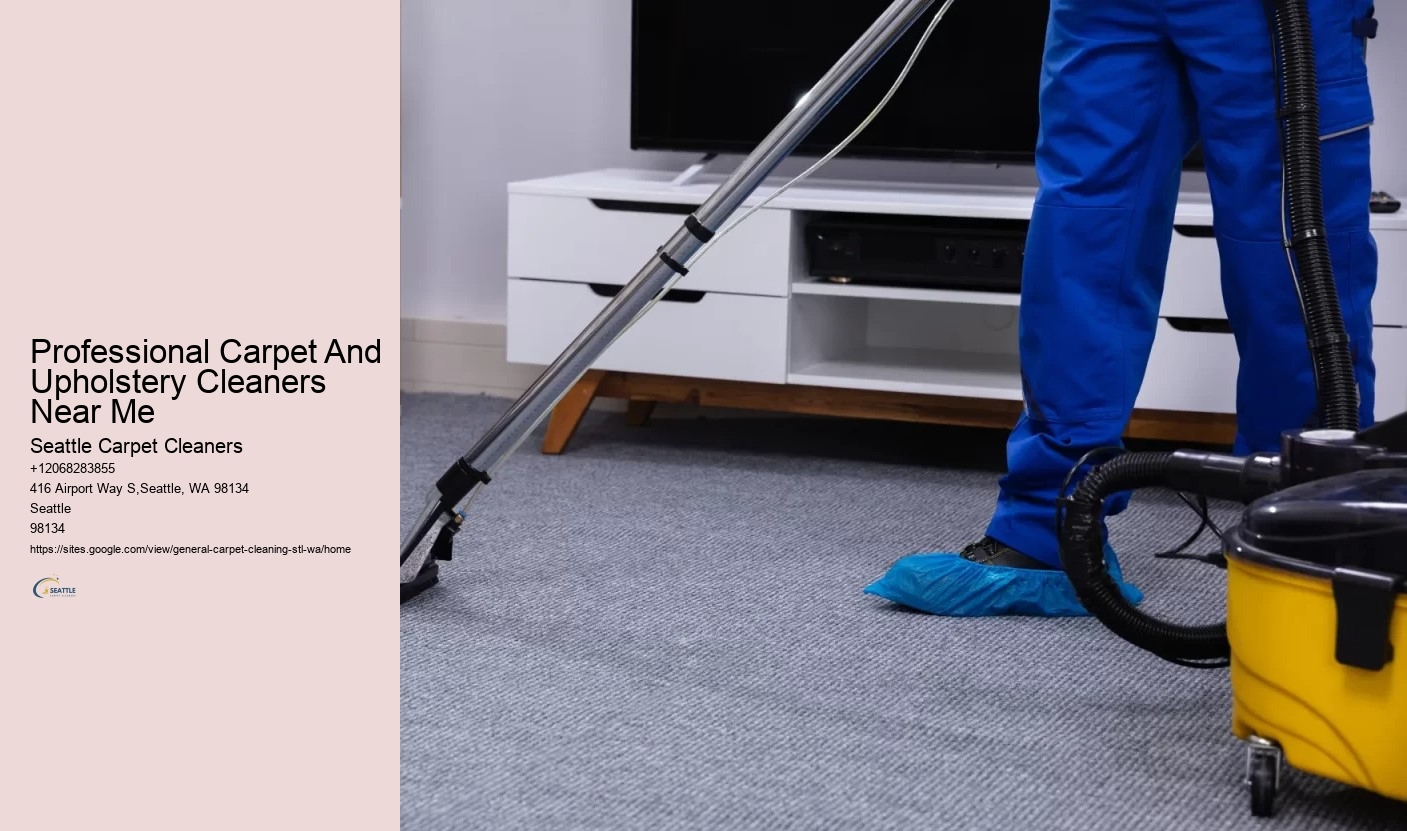 Professional Carpet And Upholstery Cleaners Near Me