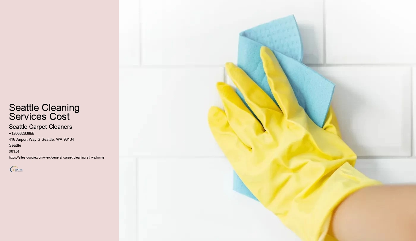 Seattle Cleaning Services Cost